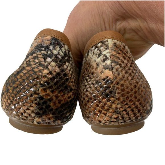 Womens Sofft Ballet Flats Shoes Exotic Reptile Vegan Size 7 0174 EUC - Picture 8 of 9
